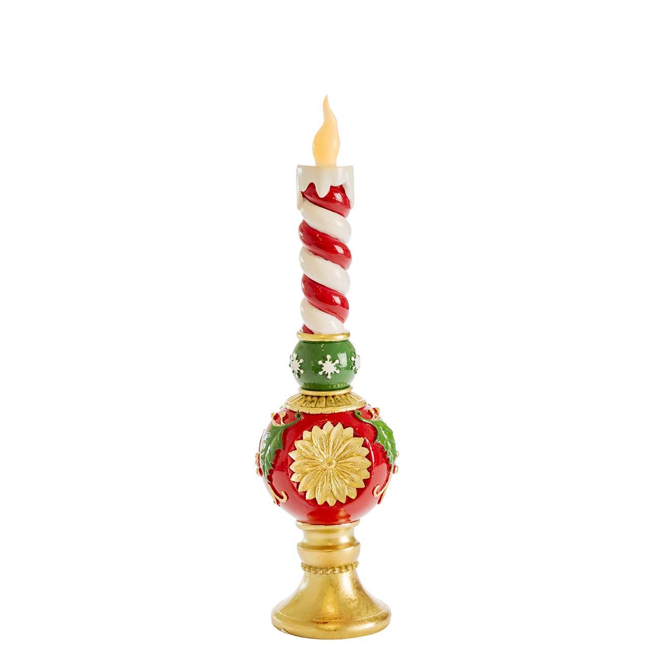 CANDELABRO ORNAMENTALE CON LED H. 46